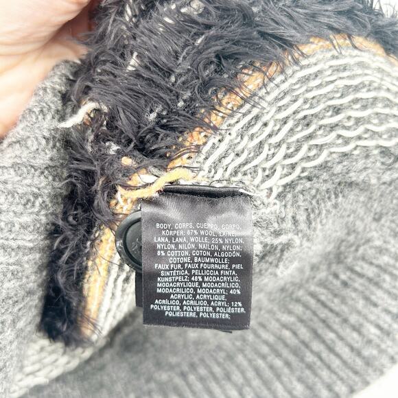 Anthropologie Sleeping On Snow Womens Corby Lodge Knit Wool Blend Cardigan S - Picture 5 of 8